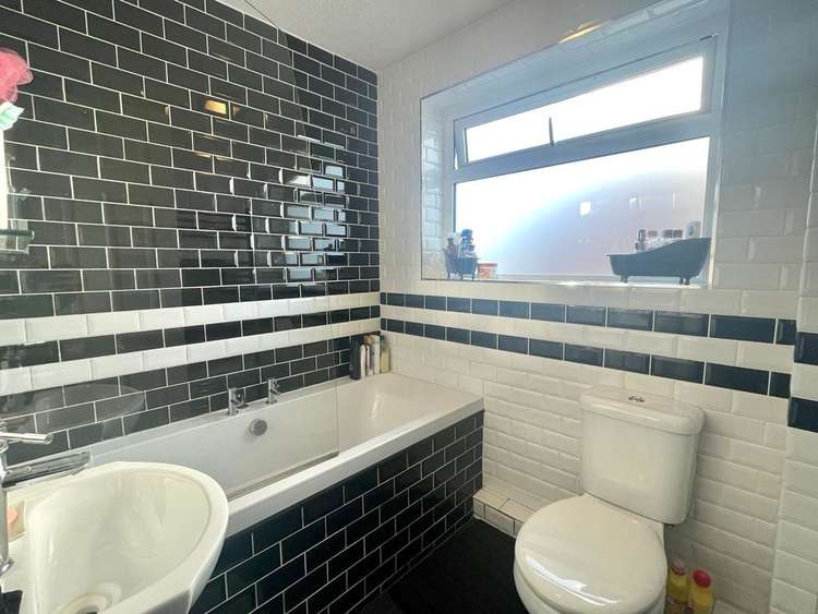 A smart family bathroom is up for grabs with this property (image courtesy of Moores)