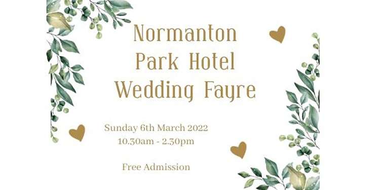 Normanton Park Hotel Wedding Fayre poster (image courtesy of Normanton Park Hotel)