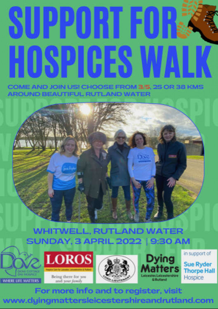 Walk to Support Hospices (image courtesy of Dying Matters)