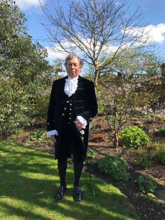 David Woods, the 2021/22 High Sheriff (image courtesy of 'The 2021 - 22 High Sheriff')