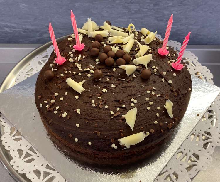 A Scrumptious Chocolate Birthday cake for Esme