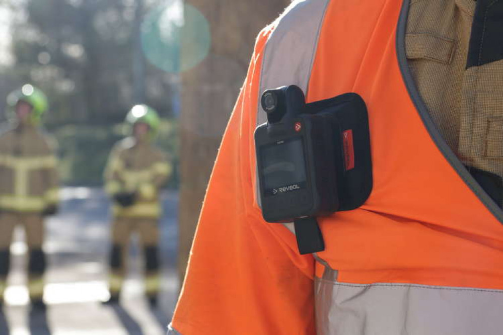 The South Wales Fire and Rescue Service will trial these body-worn cameras for nine months. (Image credit: South Wales Fire and Rescue Service)