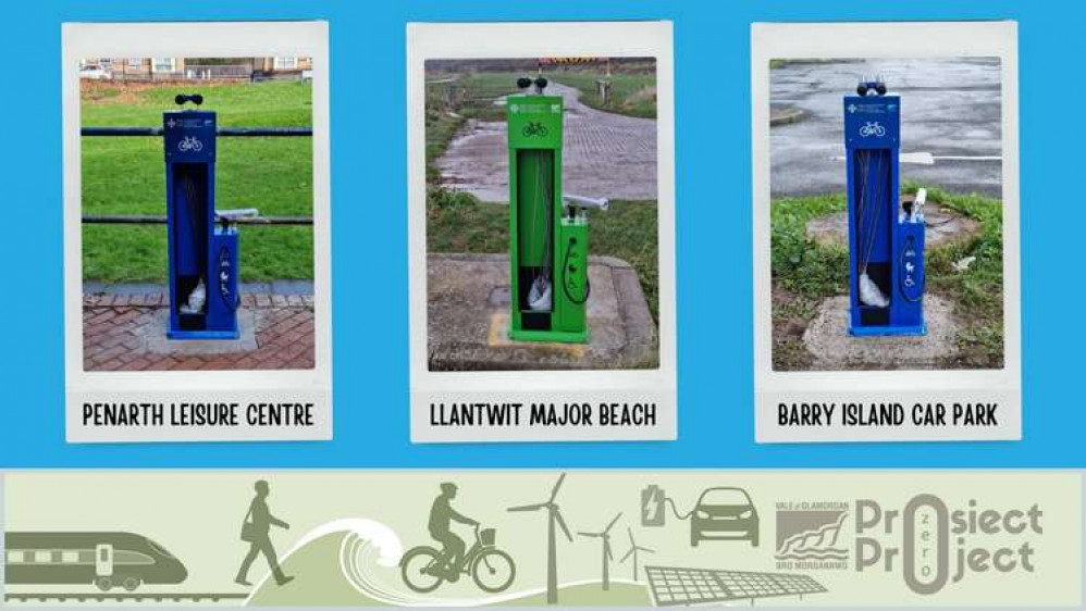 Vale of Glamorgan council has installed ten stations around the county. (Image credit: Vale of Glamorgan council)