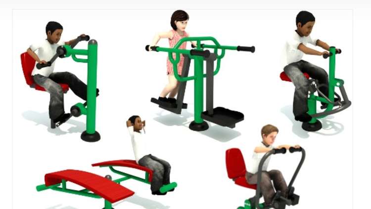 Outdoor gym equipment is also needed for the children. (Image credit: Victoria Primary School)