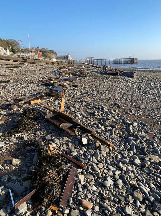 The RNLI Penarth team were then called to pick up the boat off Lavernock Point. (Image credit: RNLI Penarth Lifeboat Station/Facebook page)