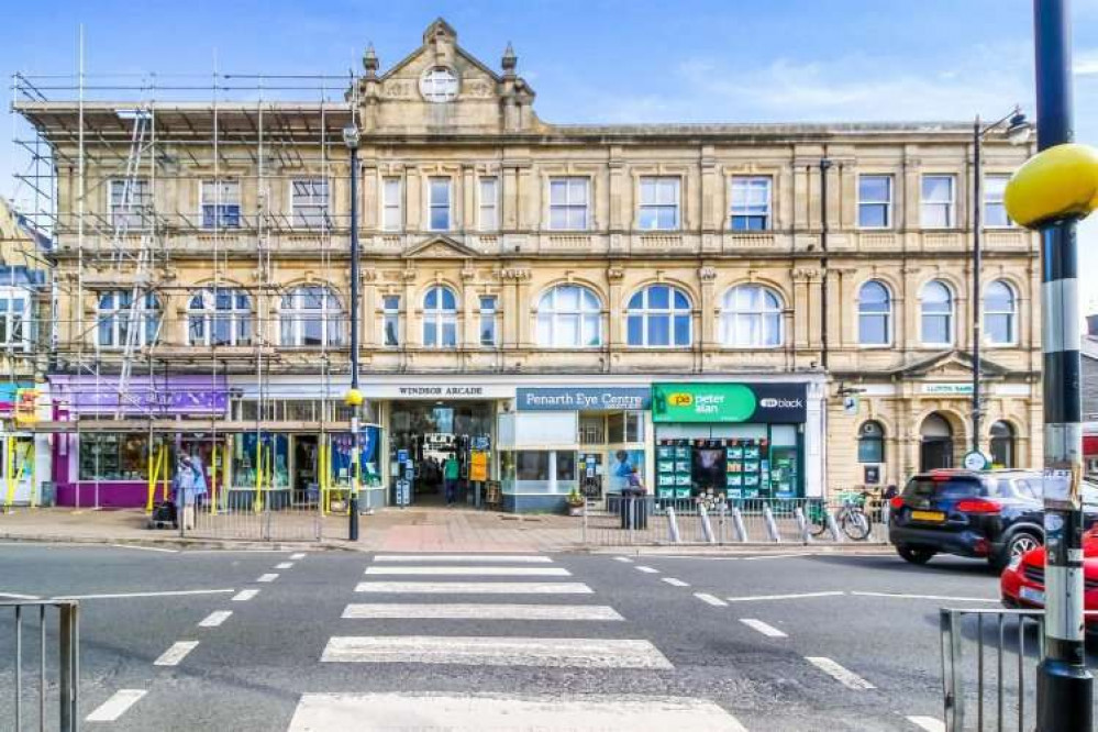 Zebra crossing at Windsor Road, Penarth town centre. (Image credit: Joe Morgan)