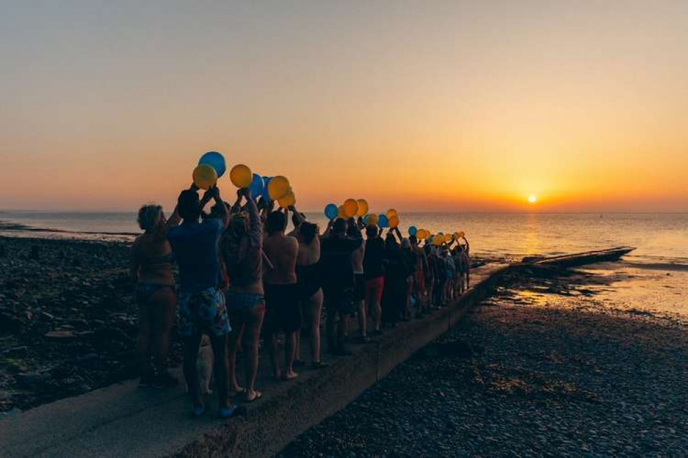 The event on Sunday, March 27 was set up in collaboration with Dawnstalkers and Cardiff For Ukraine. (Image credit: Piotr Skoczylas)