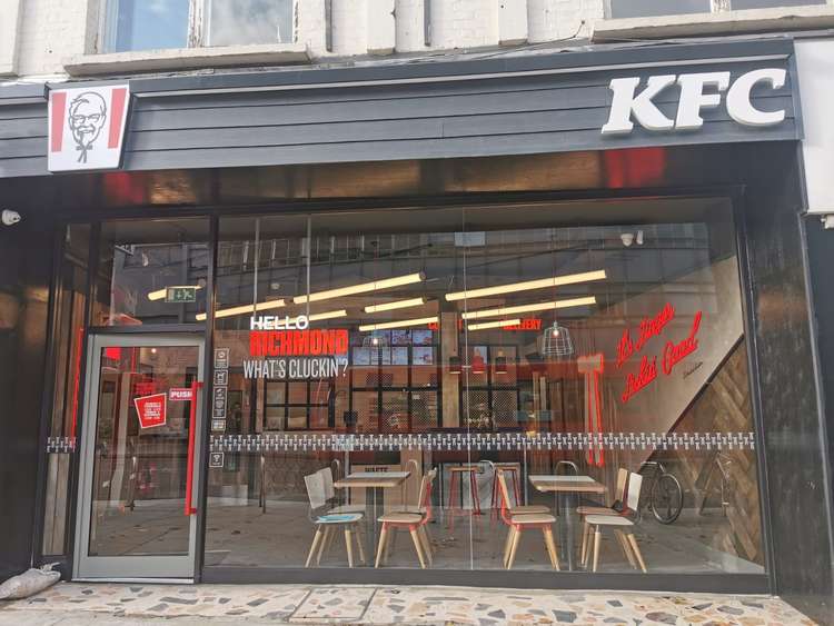 KFC has opened a new 'small box' outlet in Richmond to feed an insatiable demand for fried chicken and fast food.