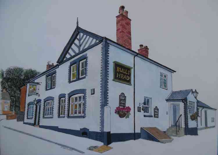 The Bull's Head pub, by John Graven