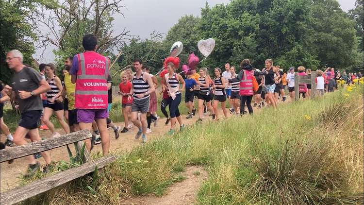 Hundreds of people are preparing to take part on New Year's Day at both Bushy Park and Richmond Park.