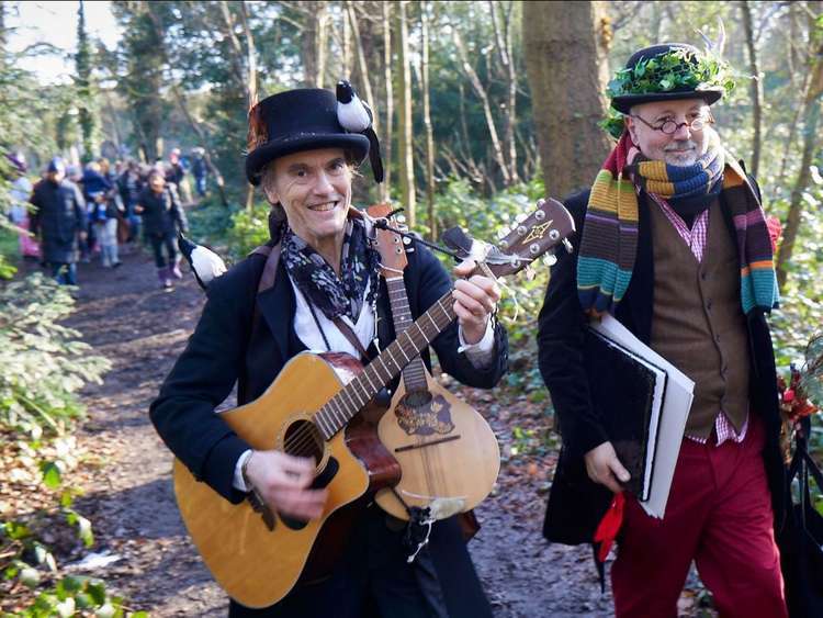 A Wassail is an ancient rural English celebration giving fruit growers and pickers the opportunity to drink to the good health of their fruit trees and to an abundant crop in the coming year.