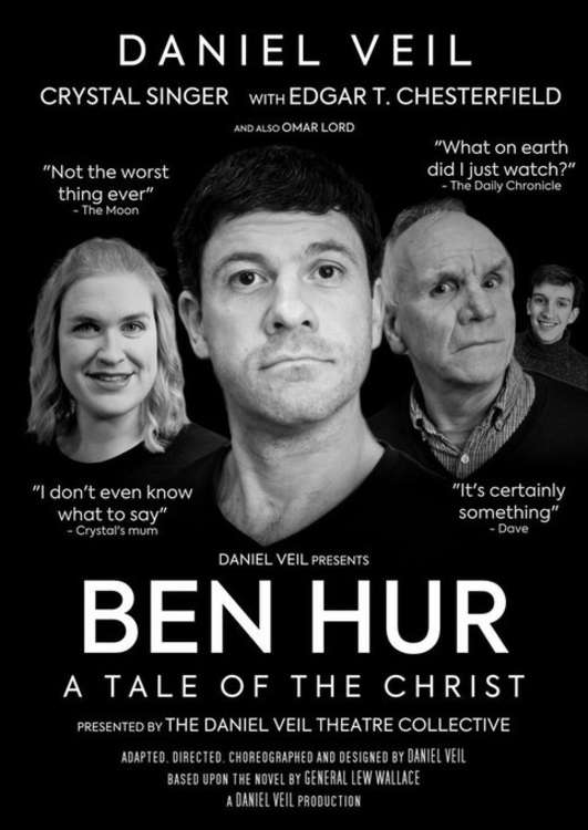 Saturday – Opening night for Richmond Shakespeare Society's production of 'Ben Hur'.