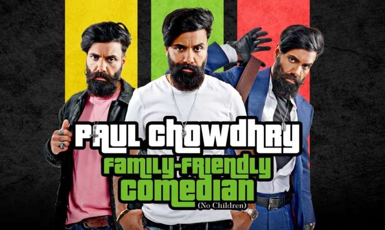 Sunday – Stand-up Paul Chowdhry - star of global smash hit 'Live Innit', Taskmaster and the first British-Asian comedian to sell-out London's Wembley Arena.