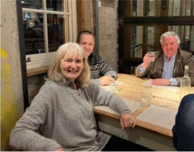 As a gesture of solidarity with the Ukrainian people, a meal for the musicians was organised by Gabriel Irwin, owner of Foot Solutions and Vice Chair of Be Richmond, at the Franco Manca restaurant.