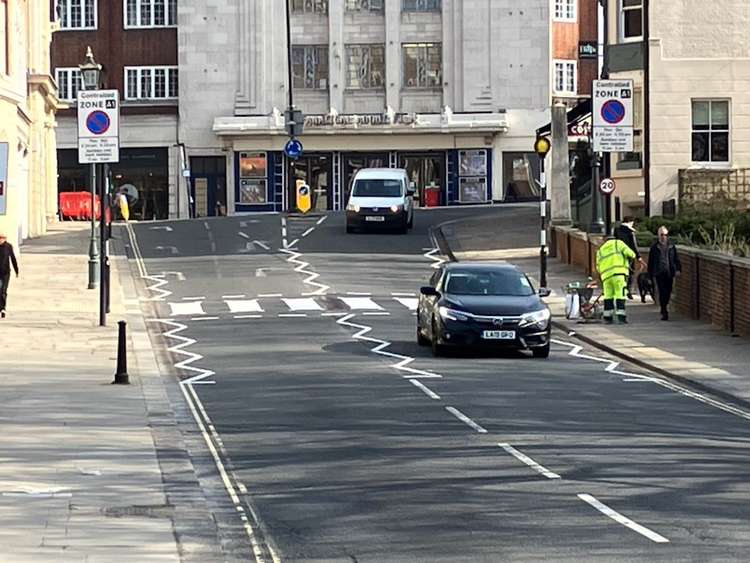 The Council said the new crossing is one of a number of improvements 'centred around making Richmond Town Centre safer, easier and more enjoyable for residents, visitors and businesses'.