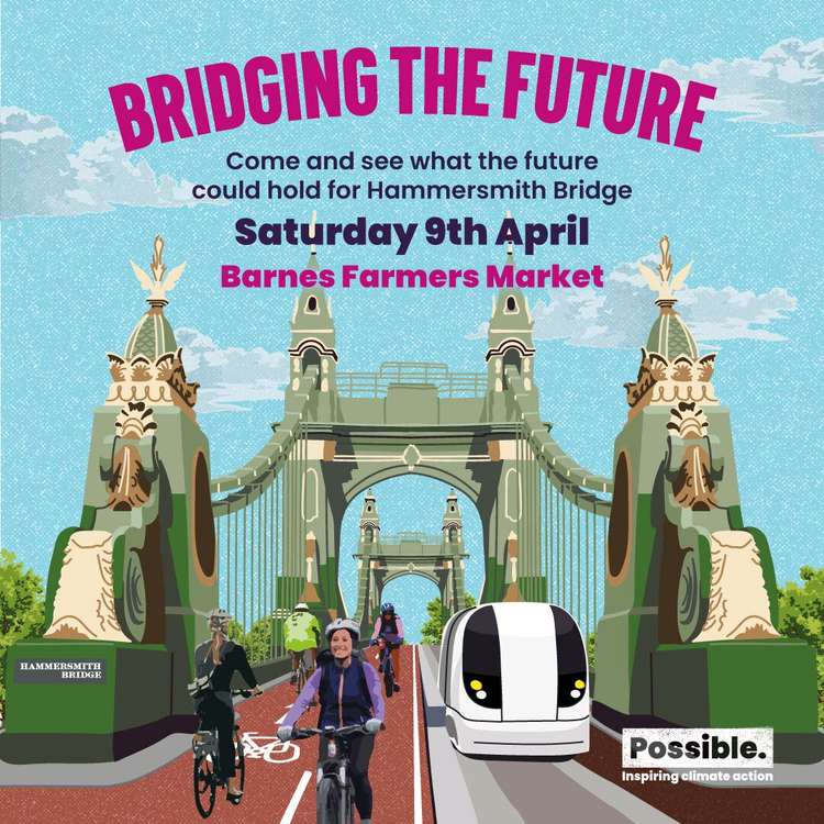 A campaign group is arguing that Hammersmith Bridge should be turned into a permanent cycle route across the Thames with bike taxis and even autonomous pods to carry pedestrians.