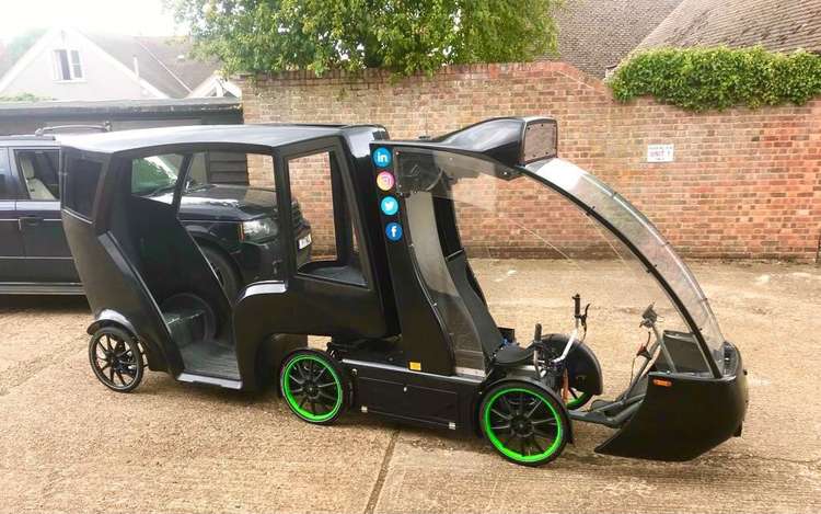 Also present will be a team from City Shuttle, a futuristic battery powered rickshaw shuttle service, who have been investigating running a service across the bridge.