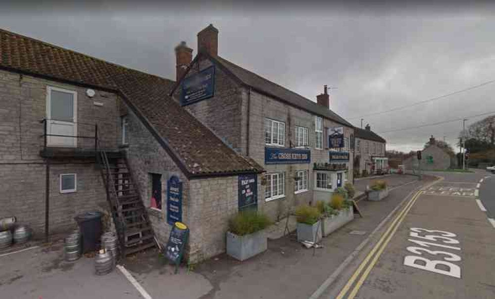 The Cross Keys Inn at Lydford-on-Fosse - see today's events (Photo: Google Street View)