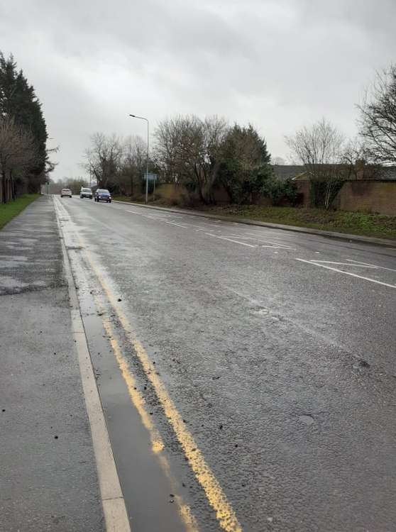 Storm Eunice produced strong winds in Sandbach today