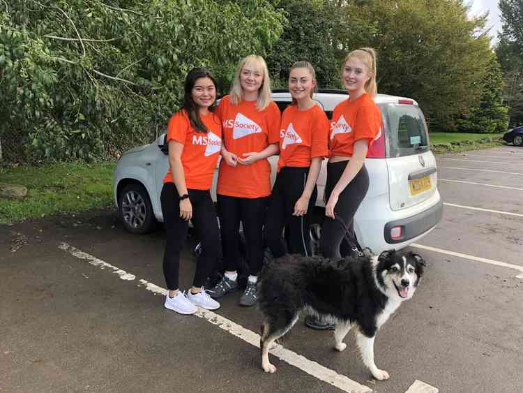 Sponsored walk for MS Society