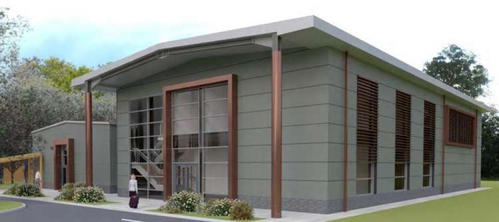 Artist's impression of the new building