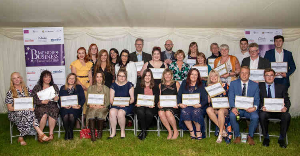 Last year's Mendip Business Awards winners and finalists