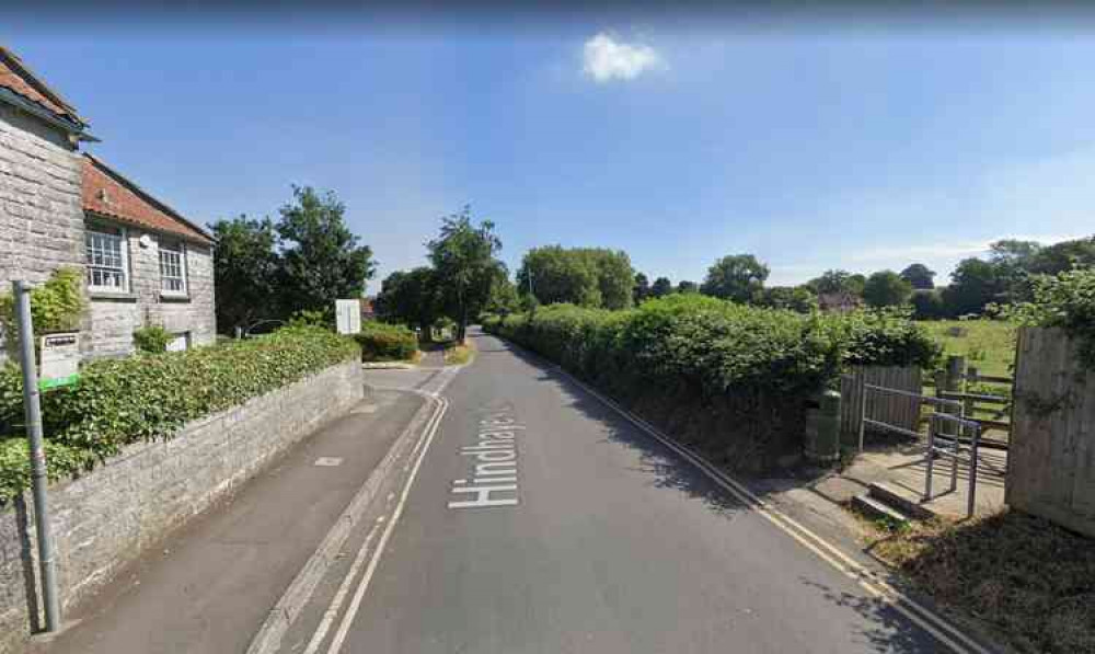 Hindhayes Lane is going to be closed for almost 50 days (Photo: Google Street View)