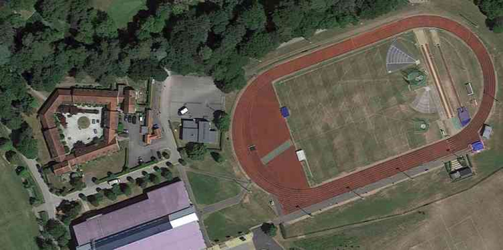 The area in which the new cafe will be built (Photo: Google Earth)