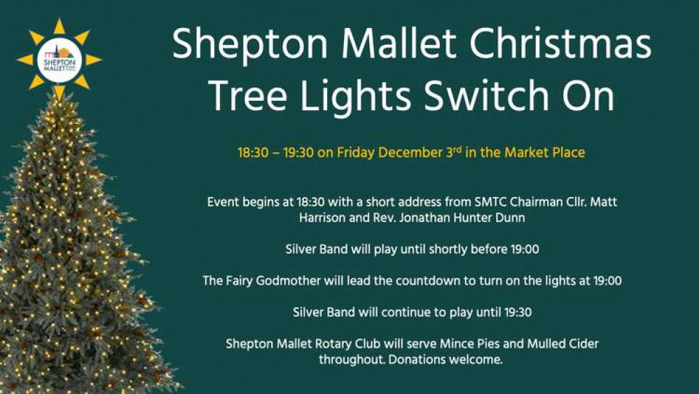 Shepton Mallet Christmas Lights Switch On