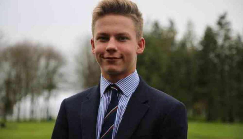 Millfield swimmer Adam Graham (Photo: Millfield School)