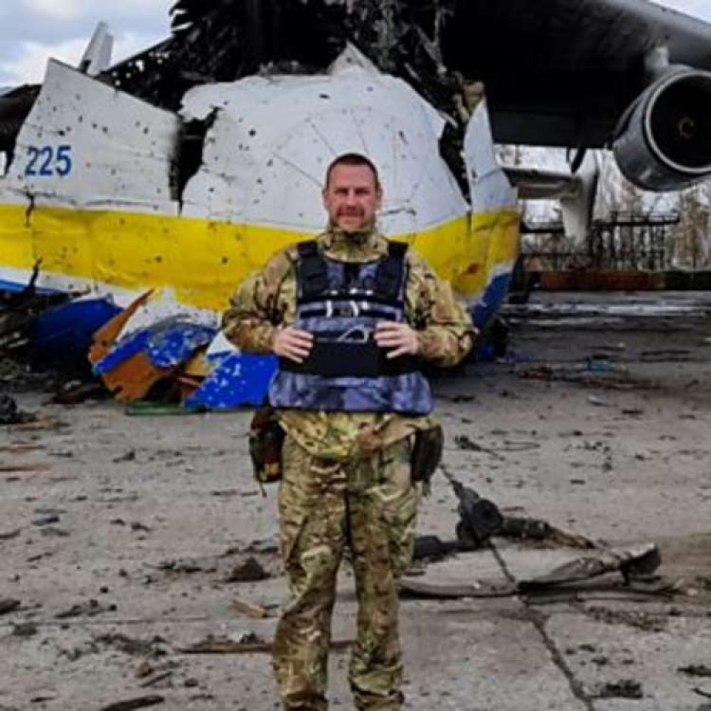 Steve Brooks is training soldiers in Ukraine