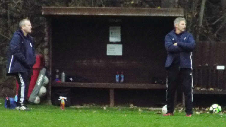 Clive Catchpole was a concerned man in the dug out for a while