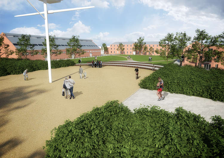 Artist impression of the new look Ganges site (Picture credit: Claque Architects)