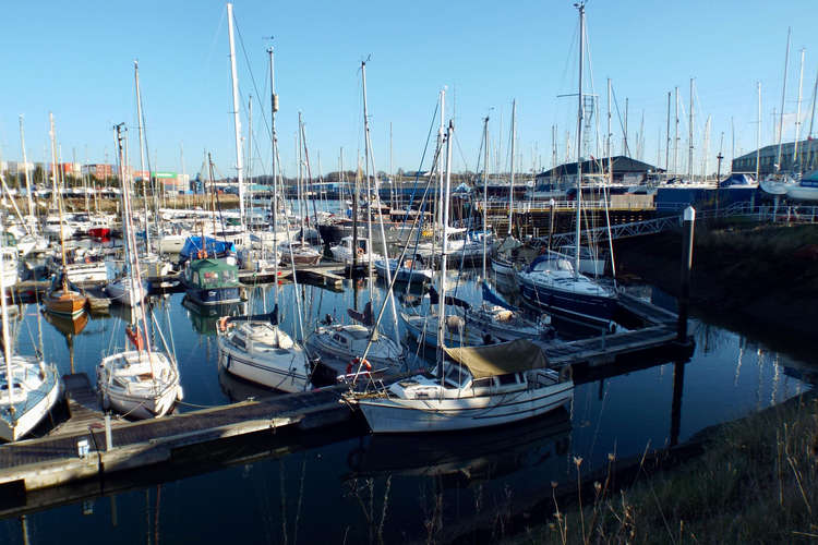 Wonderfully relaxing marina view from The Outlook