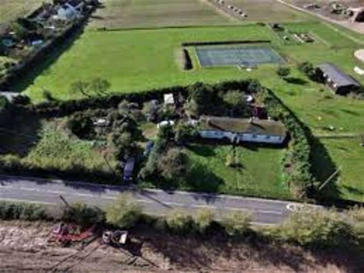 Farmside site from the air