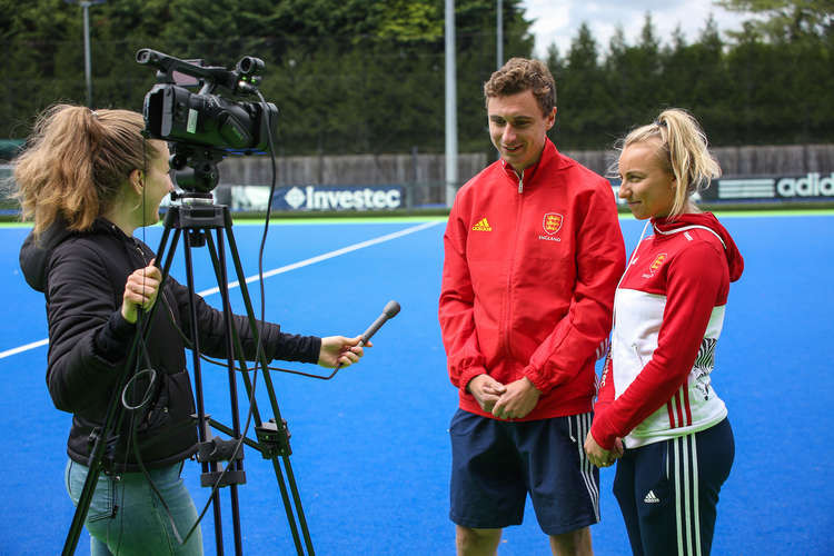 Harry and Hannah Martin (Picture credit: GB Hockey)