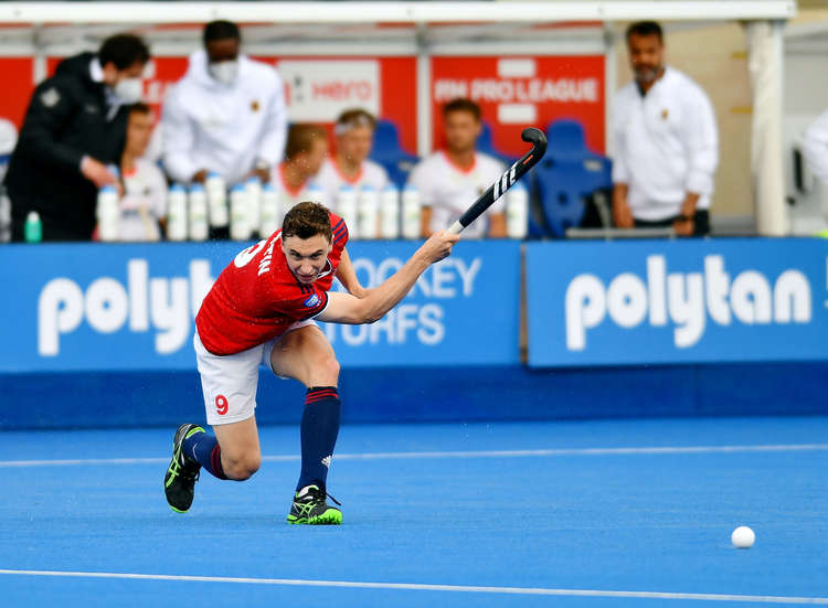 Harry is long standing Great Britain International (Picture credit: GB Hockey)