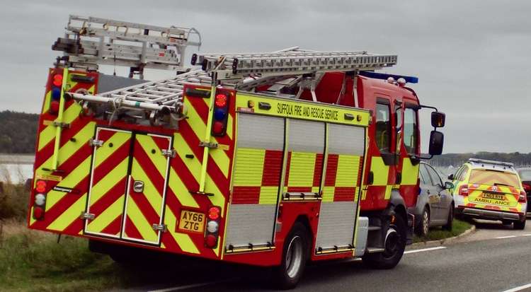 Emergency crews flooded to the Strand (Picture credit; Peninsula Nub News)