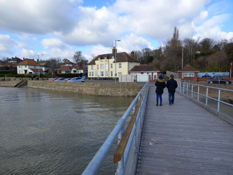 Bristol Arms from the pier