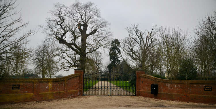 Entrance to Freston House