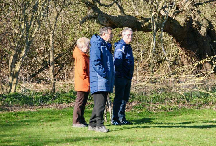 SIL chairman Keith Noble with wife Linda at Hazelwoods (Picture credit: Peninsula Nub News)