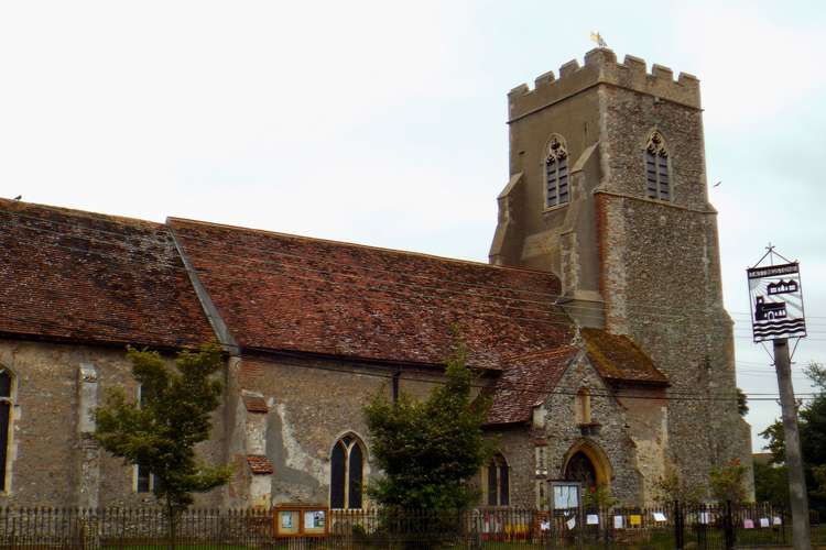 St Mary's Church Tattingstone (Picture credit: Peninsula Nub News)