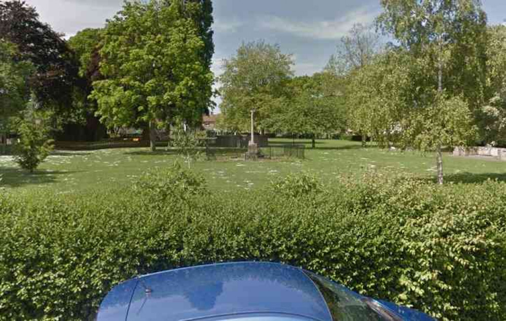 The war memorial in Merriman Gardens (Photo: Google Street View)