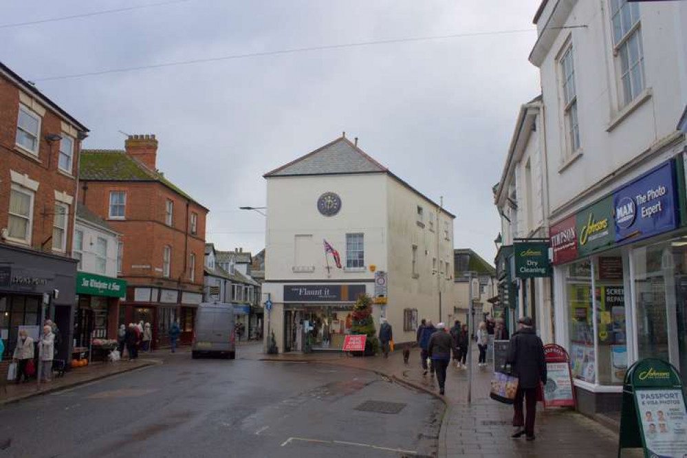 Sidmouth town centre (Nub News, Will Goddard)