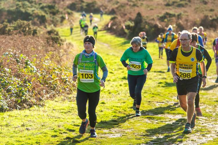 Running together Cath Miller, Cathy Keast and Helen Palmer. Credit: Kyle Baker Photography