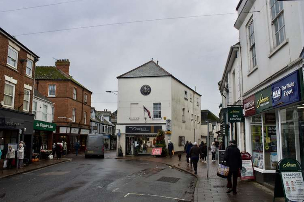 Sidmouth town centre (Nub News, Will Goddard)