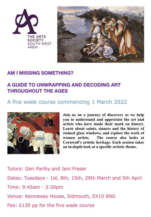 This course will help you understand and appreciate art more