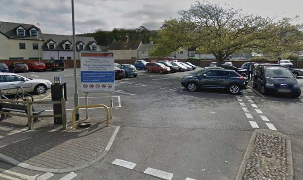 Roxburgh Short Stay Car Park, Sidmouth (Google Maps)