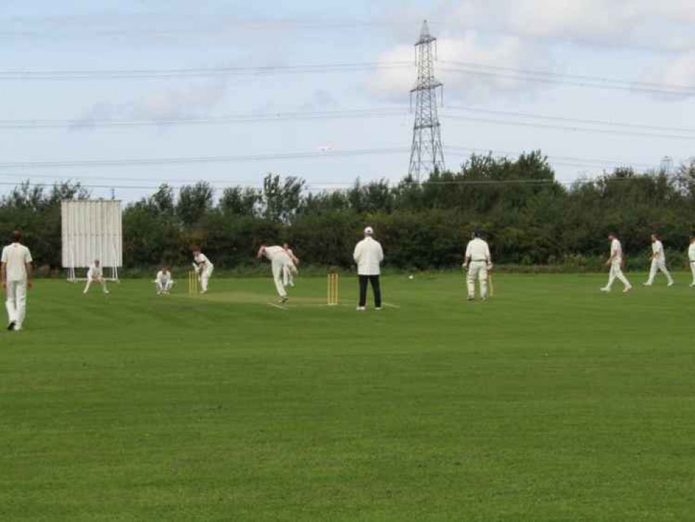 Frodsham CC during Saturday's fixture