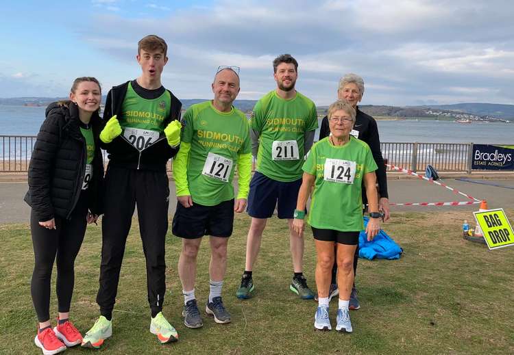 The Mighty Greens at Exmouth Bradleys 10k.